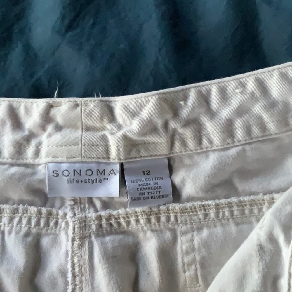Sonoma Off white crop pants - Picture 5 of 7